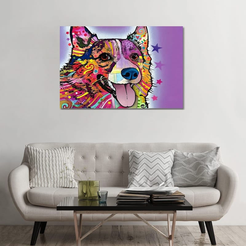 iCanvas "Corgi" by Dean Russo Canvas Print - 32x48x1.5