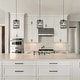 preview thumbnail 24 of 38, LALUZ Modern Farmhouse 1-Light Pendant Light for the Kitchen Island Dining Room