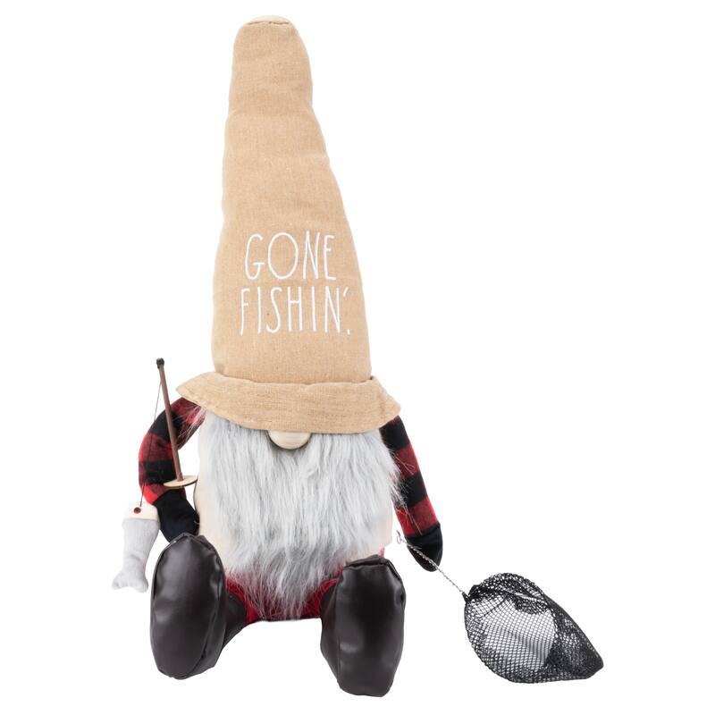 Rae Dunn GONE FISHING Gnome