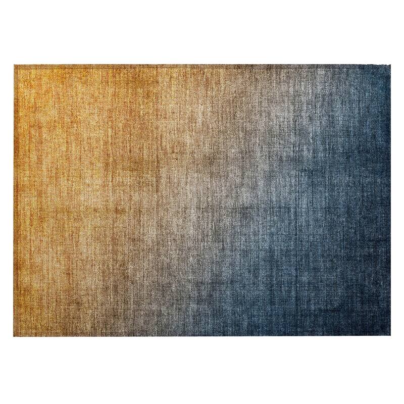 Alvalo Ombre Weather Resistant Blended Style Outdoor Rug