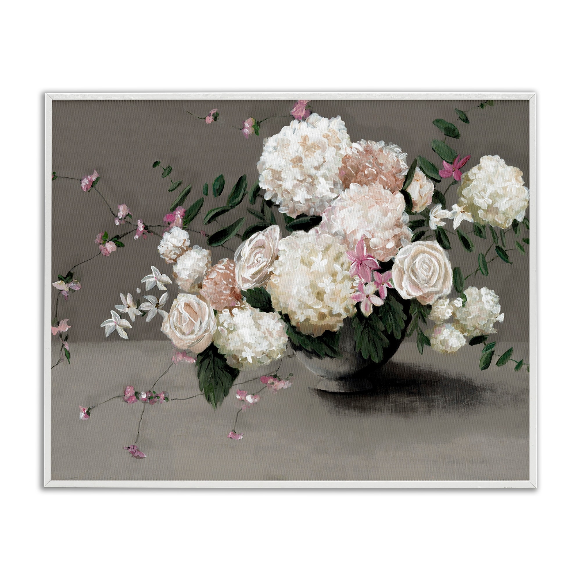 Stupell Timeless Blooms Bouquet Framed Giclee Art Design By Hannah Dawson