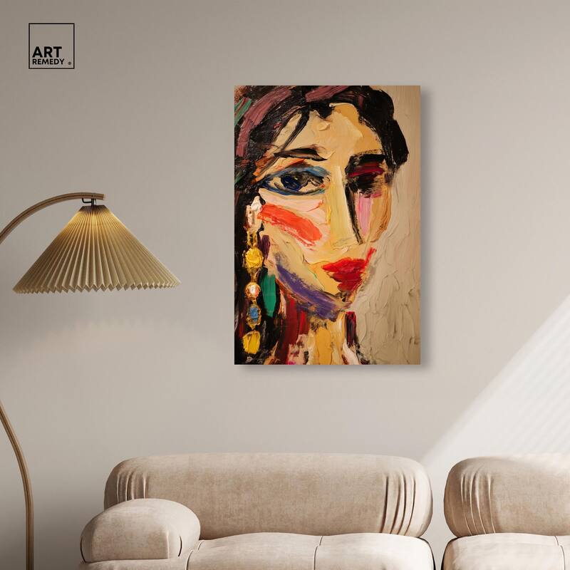 Colorful Expression I Canvas by Art Remedy, Gallery Wrapped