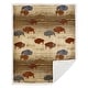 preview thumbnail 133 of 158, Indigo Hill by HiEnd Accents Campfire Sherpa Fleece Throw, 1PC or 3PC