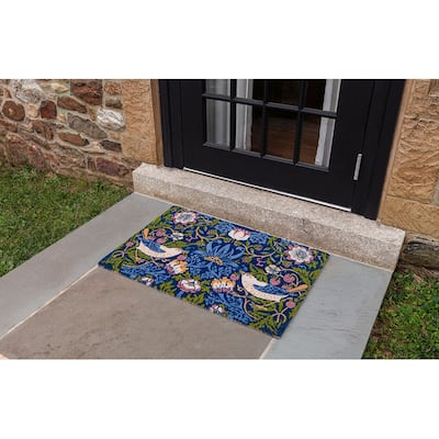 Victoria and Albert Museum Strawberry Thief Coir Doormat