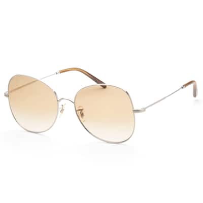 Oliver Peoples Women's 56mm Brushed Silver Sunglasses OV1313-5063-56