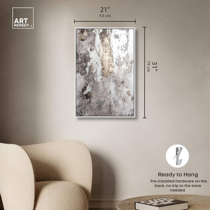 Rusted Echo I Canvas by Art Remedy