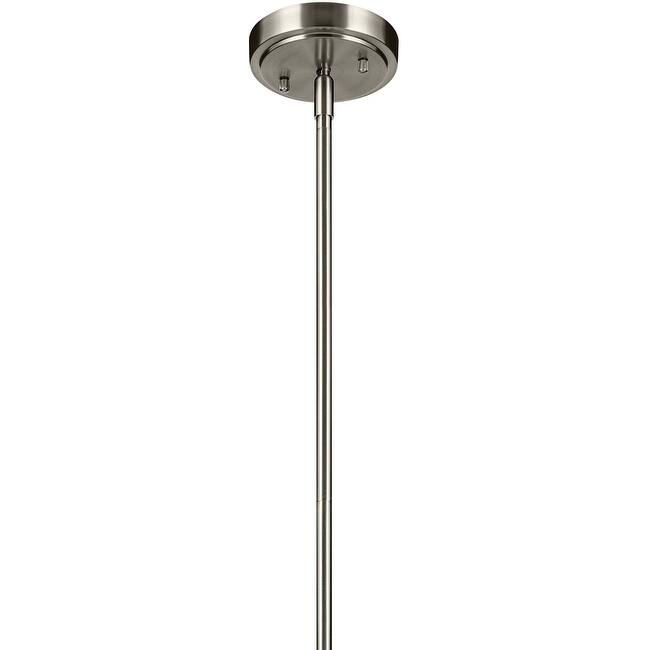Kichler Everly Single Light 11" Wide Pendant with Clear Glass Shade