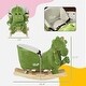 preview thumbnail 7 of 8, Dinosaur Rocking Horse with Songs, Hand Puppet, and Safety Belt, 55 lbs Capacity, Ages 18-36 Months