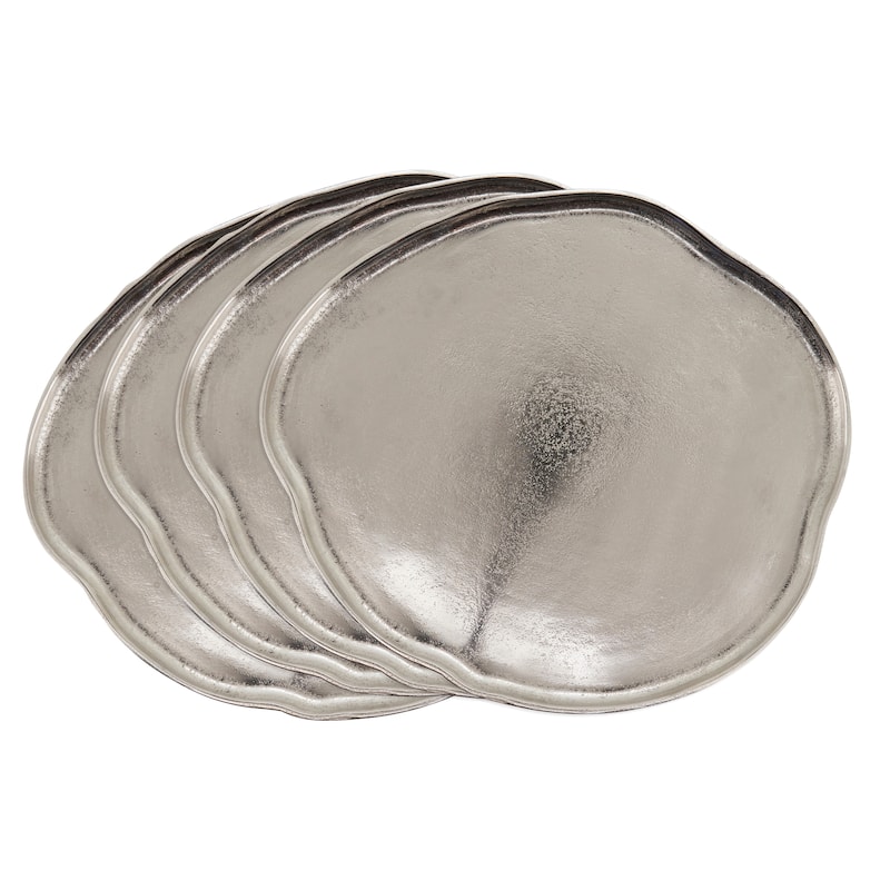 Charger Plates With Organic Shape (Set of 4)