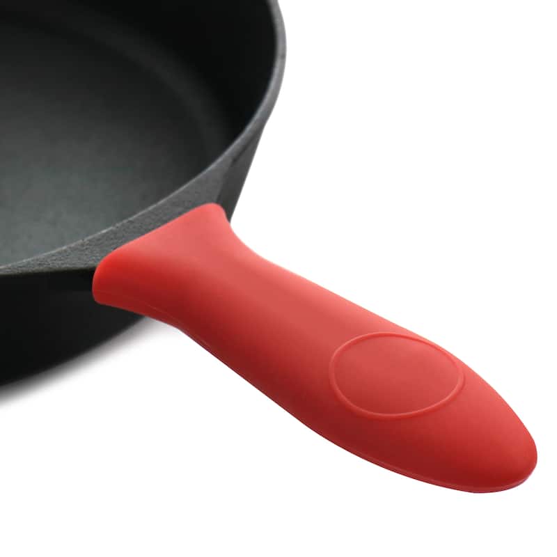Cast Iron Pre Seasoned Skillet and Accessories 12 Piece Set