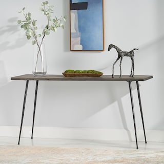 Chesley Acacia Wood Console Table by Christopher Knight Home