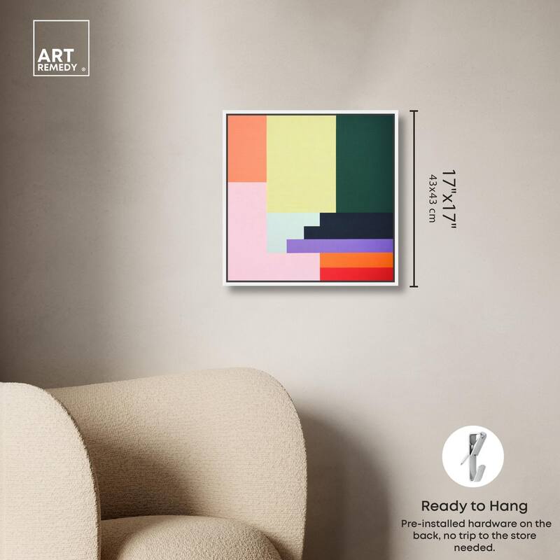 Rectilinear Rhapsody II Canvas by Art Remedy