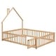 preview thumbnail 14 of 55, Full House-Shaped Floor Bed
