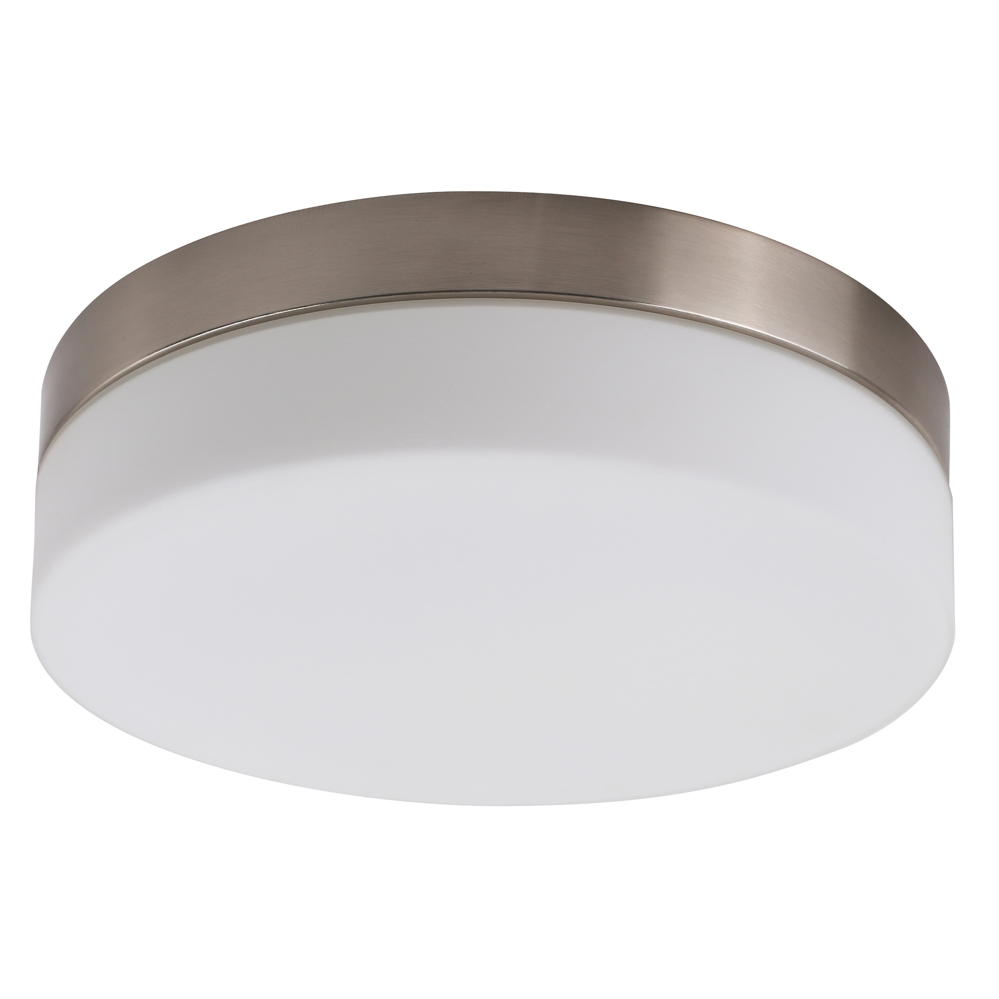 LED Flush Mount Ceiling light in Brushed Nickel