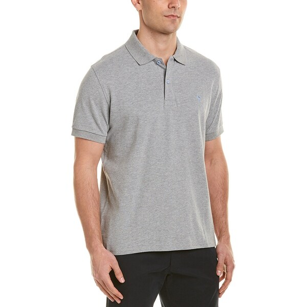 TailorByrd Mens Polo M Heather Grey