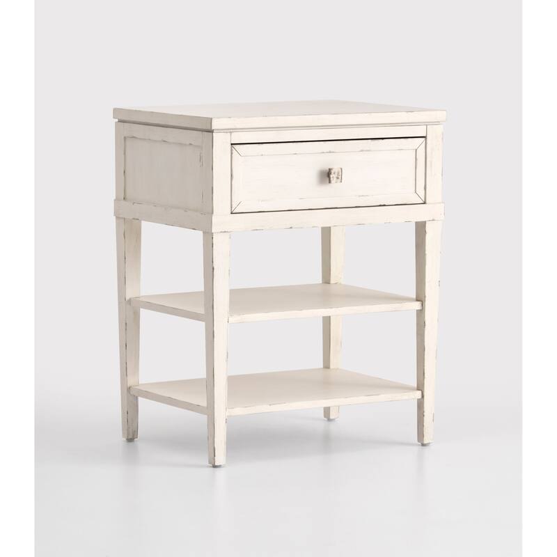 Magnussen Home Gardenia Bay White Telephone Table - 1-drawer