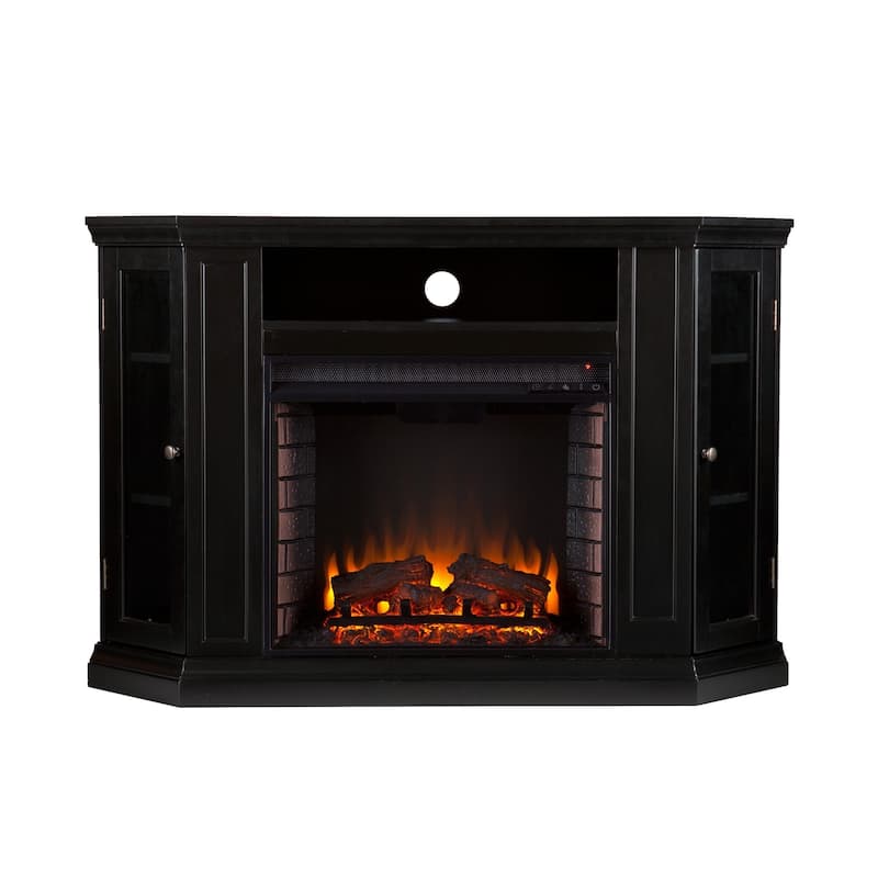 SEI Furniture Simon Media TV Stand Electric Fireplace for TV's up to 50"