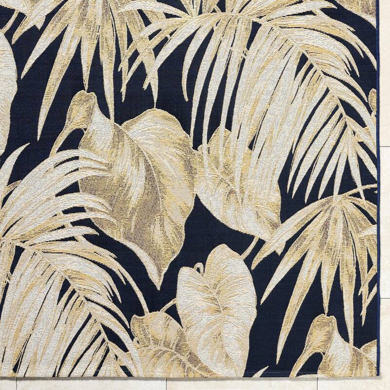Livabliss Warsaw Tropical Indoor / Outdoor Area Rug