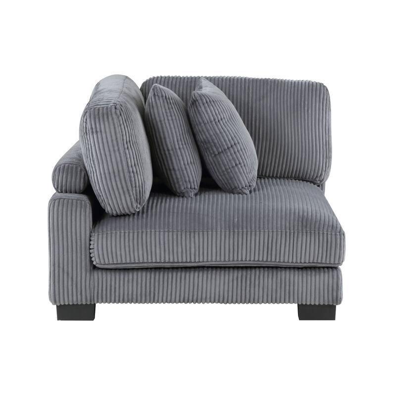 Chevre Gray Fabric Sofa