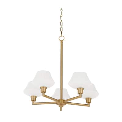 Quorum International 6221-5 Ayala 5 Light 28" Wide Chandelier