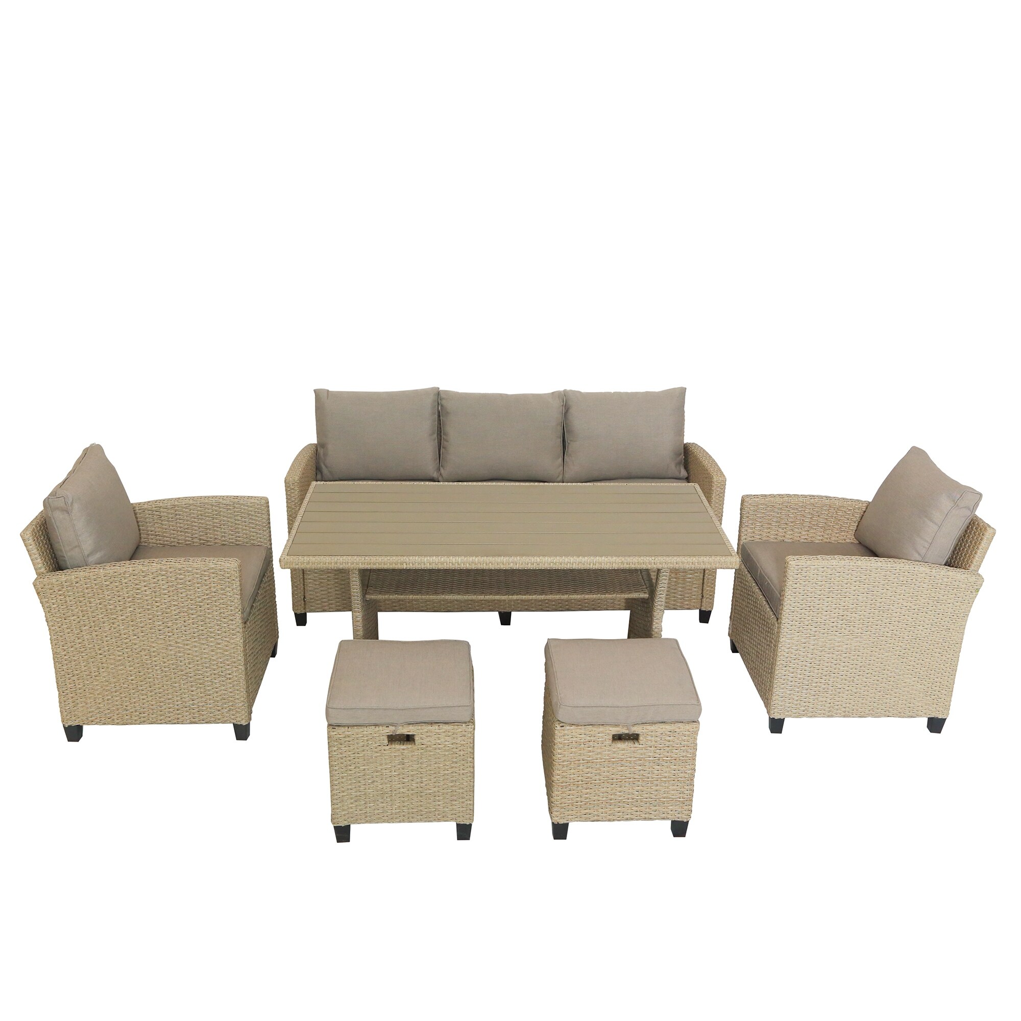 Garden sofa best sale set 6 seater