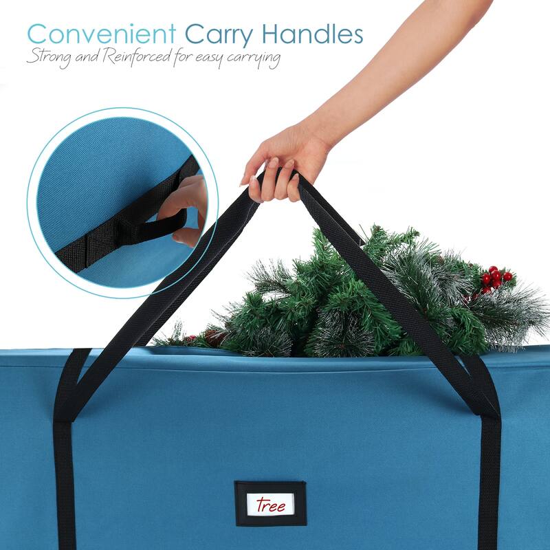 Hearth & Harbor Christmas Tree Storage Bag - Extra Large Tear-Proof Tree Storage Duffle Bag