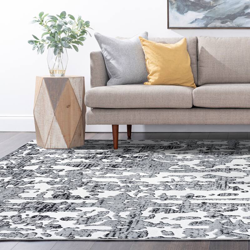 Wyman Modern & Contemporary Abstract Indoor Area Rug