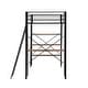 preview thumbnail 6 of 10, Twin Size Metal Loft Bed with Built-in Desk and Shelf for Home