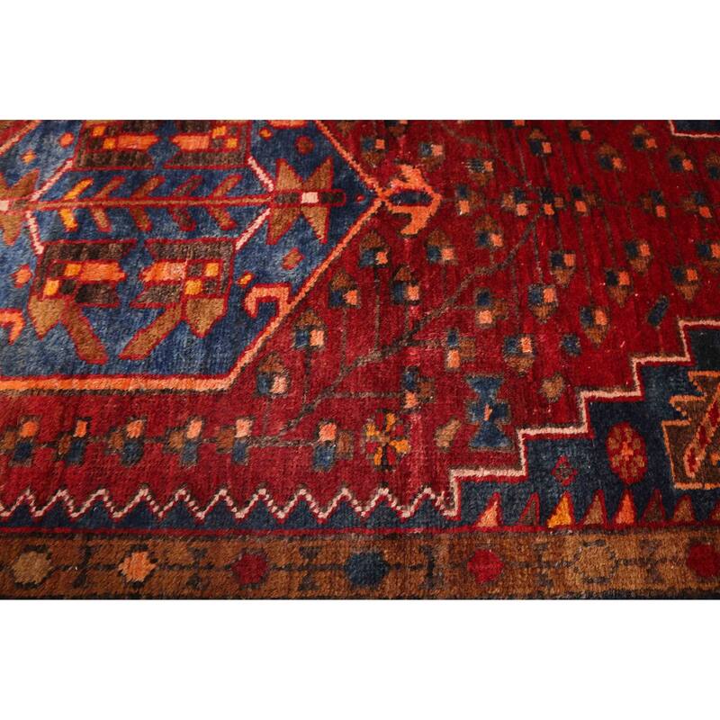ECARPETGALLERY Hand-knotted Konya Anatolian Red Wool Rug - 3'7 x 13'9