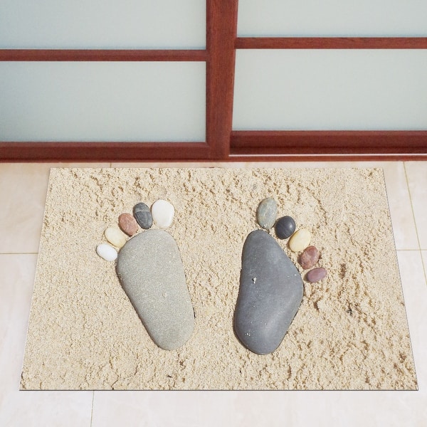 Shop Chezmax Non Slip Doormat Rubber Kitchen Floor Rug Hello