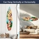 preview thumbnail 57 of 76, American Art Decor Surfboard Plaque Wall Sign