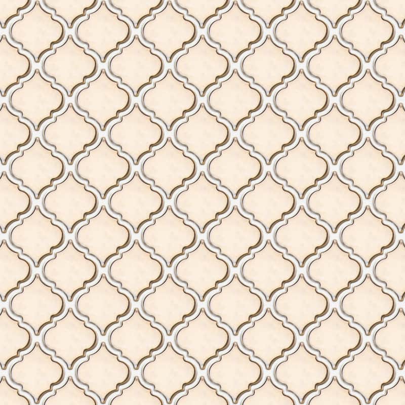 Merola Tile Hudson Tangier Gold 12-3/8" x 12-3/8" Porcelain Floor and Wall Tile