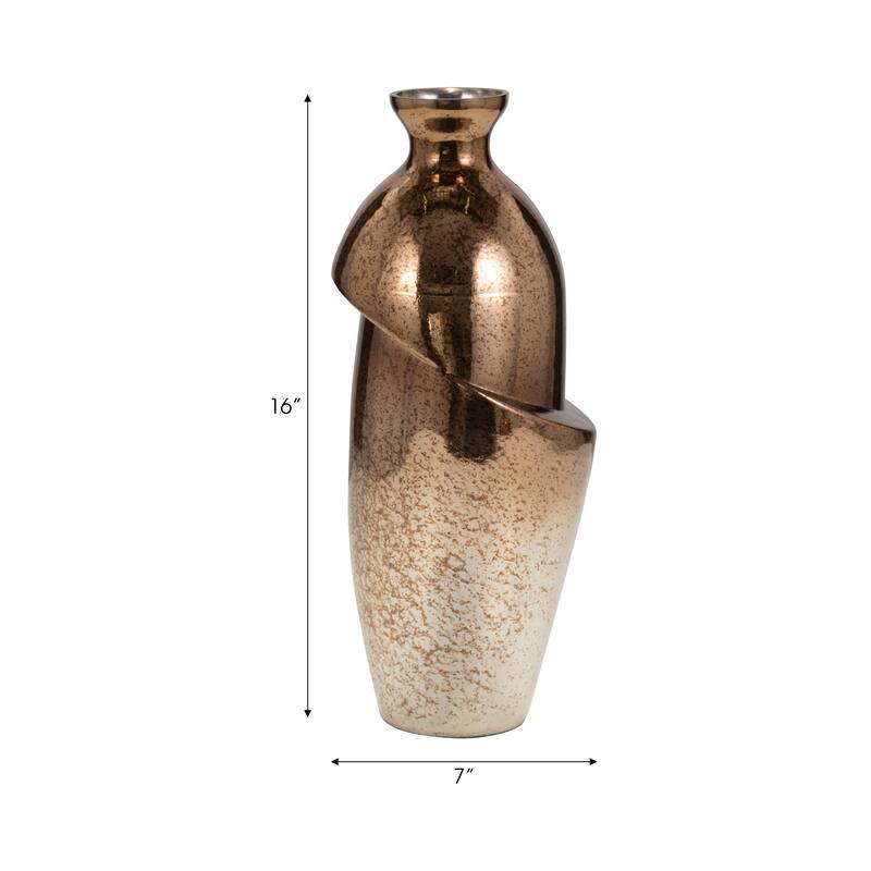 Sagebrook Home Artisan Crafted Ceramic Vases, Deluxe Set to Elevate Your Living Space - Perfect for Home & Office Decor