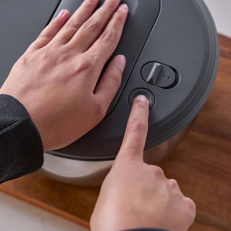 Zyliss Swift Dry Salad Spinner Stainless Steel Large 4-6 Portions