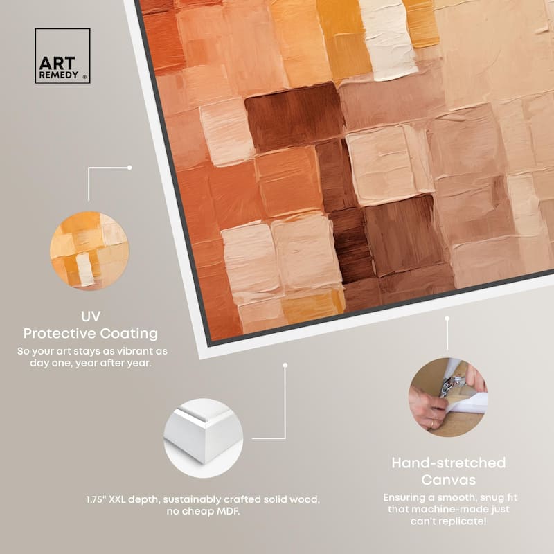 Umber Undertones Canvas by Art Remedy