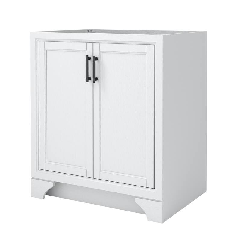 CRAFT + MAIN LCV3022 Lanagan 30" Single Free Standing Vanity Cabinet - White