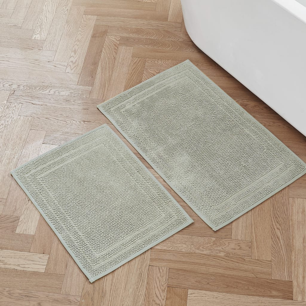 Hunter Luxe Looped Cotton Bathmats