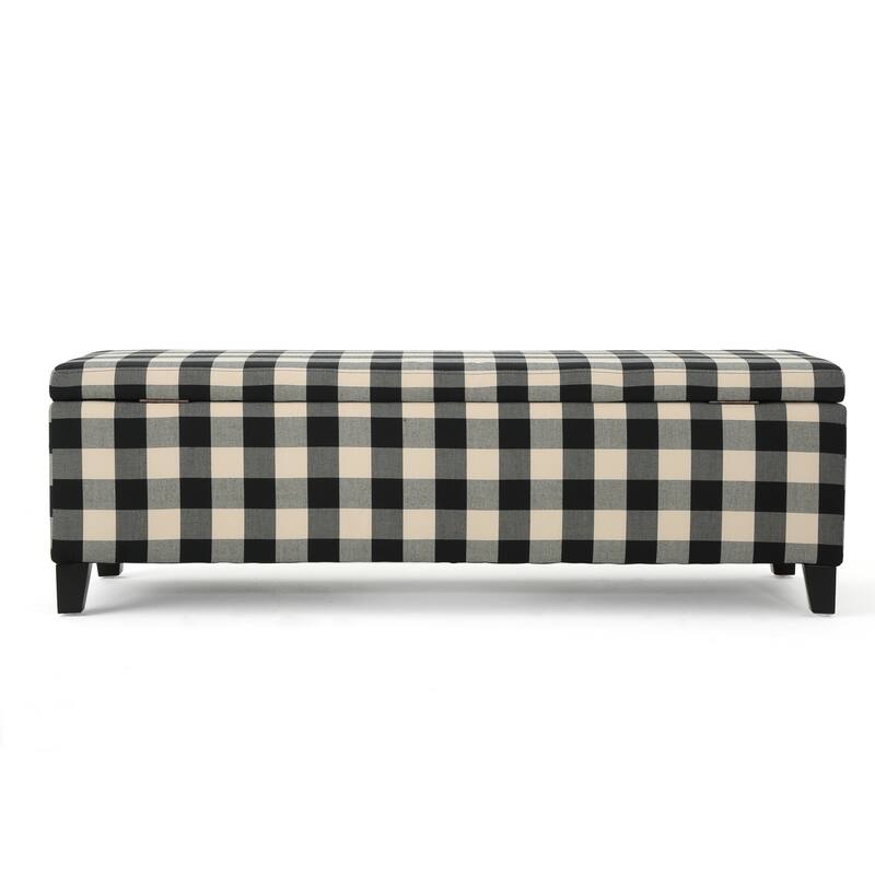 Stylish Decorative Bench with Wooden Frame, Makeup Bench, Upholstered Storage Bench with Flip Cover Hallway Bench