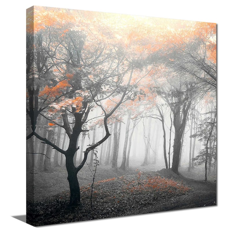 "Autumn Woods" by PhotoINC Studio I Print on Canvas