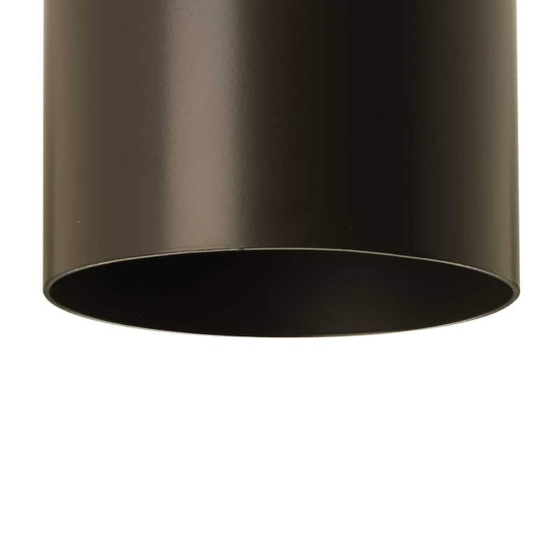 Progress Lighting Cylinder Flush Mount Outdoor Ceiling Fixture - 6"