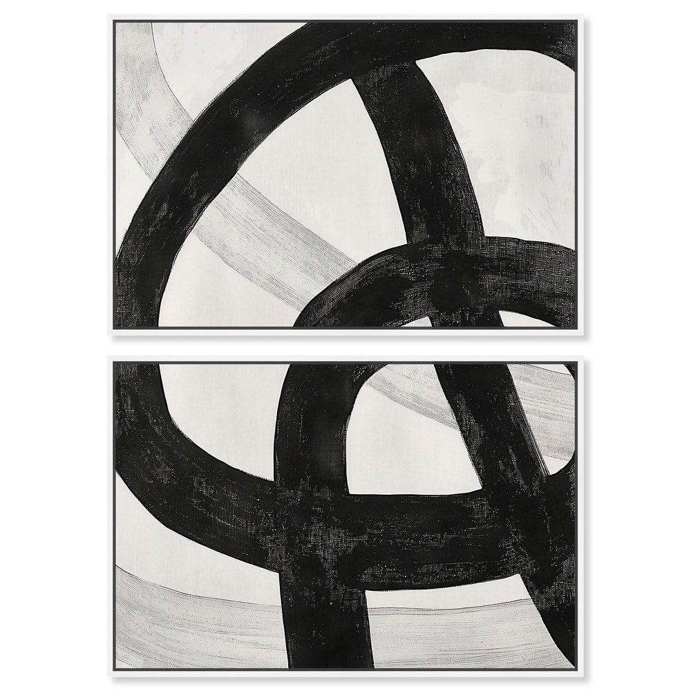Infinite Loop II Canvas Set of 2 by Art Remedy