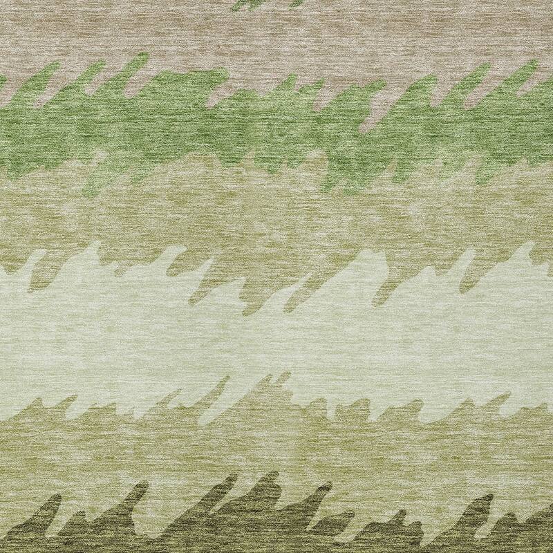 HomeRoots Striped Transitional Rectangle Outdoor Rug