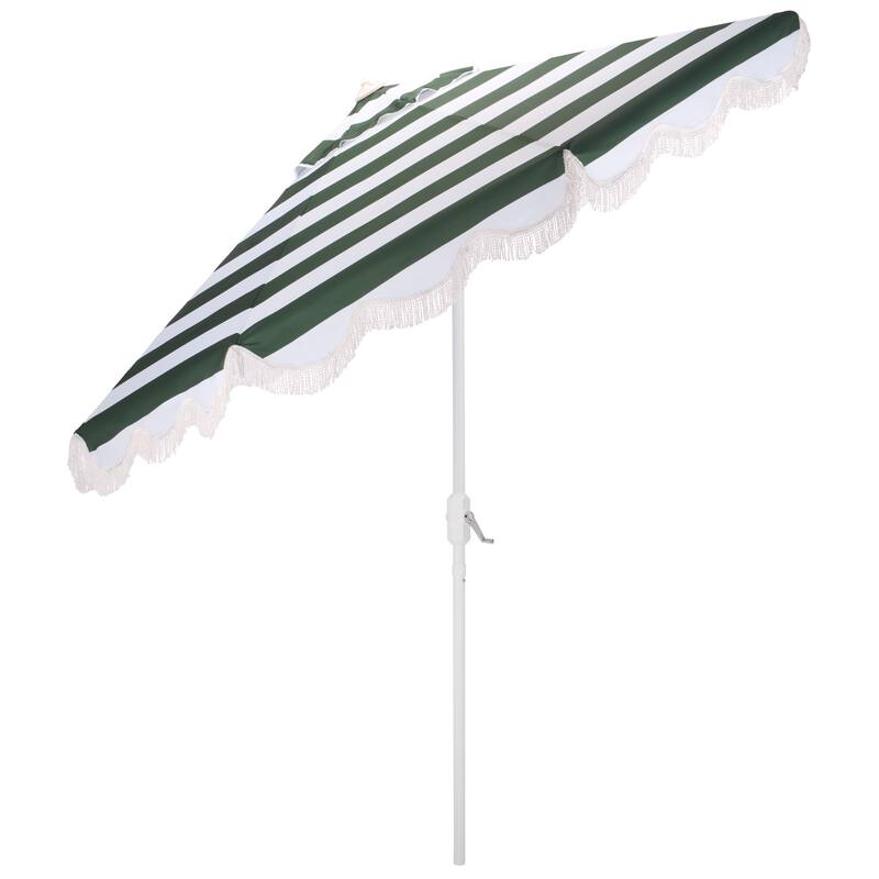 SAFAVIEH Outdoor Living Lucerna 9ft Crank Umbrella