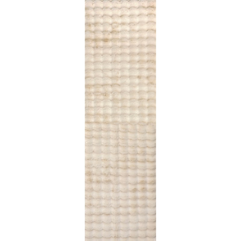 Nuloom Jeni Solid Plush Machine Washable Area Rug