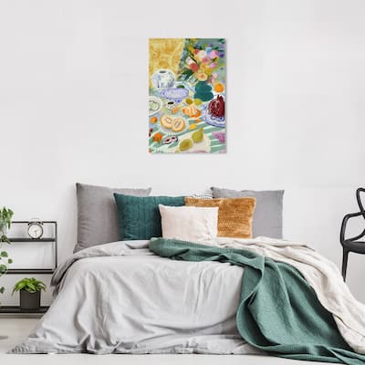 Wynwood Studio Canvas Food and Cuisine Fruits at your own choice Yellow and Modern & Contemporary Wall Art Canvas Print