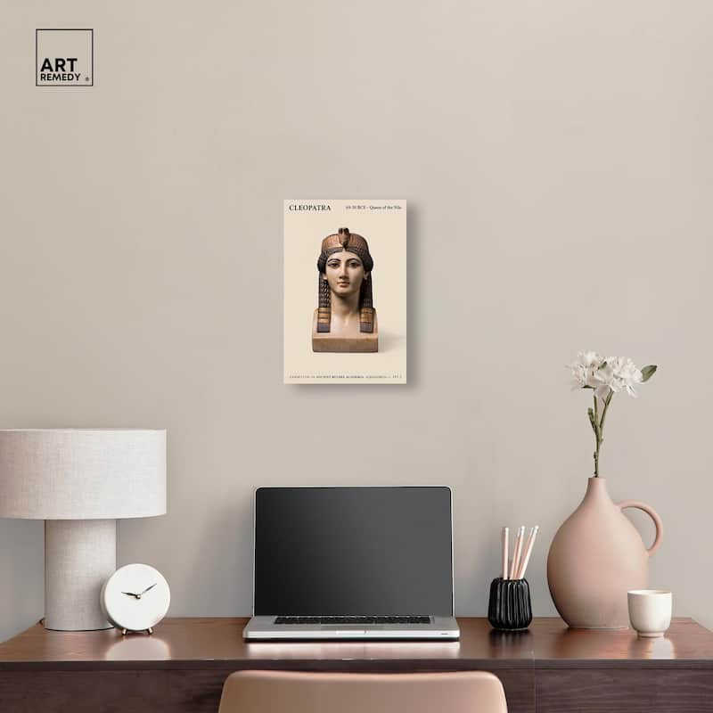 Queen of Egypt Canvas by Art Remedy, Gallery Wrapped