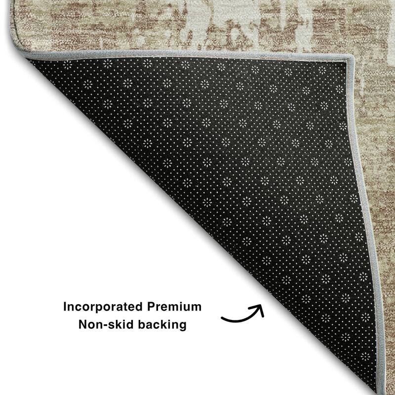 Premium Washable Super Soft Abstract Acree Mayfield Rug