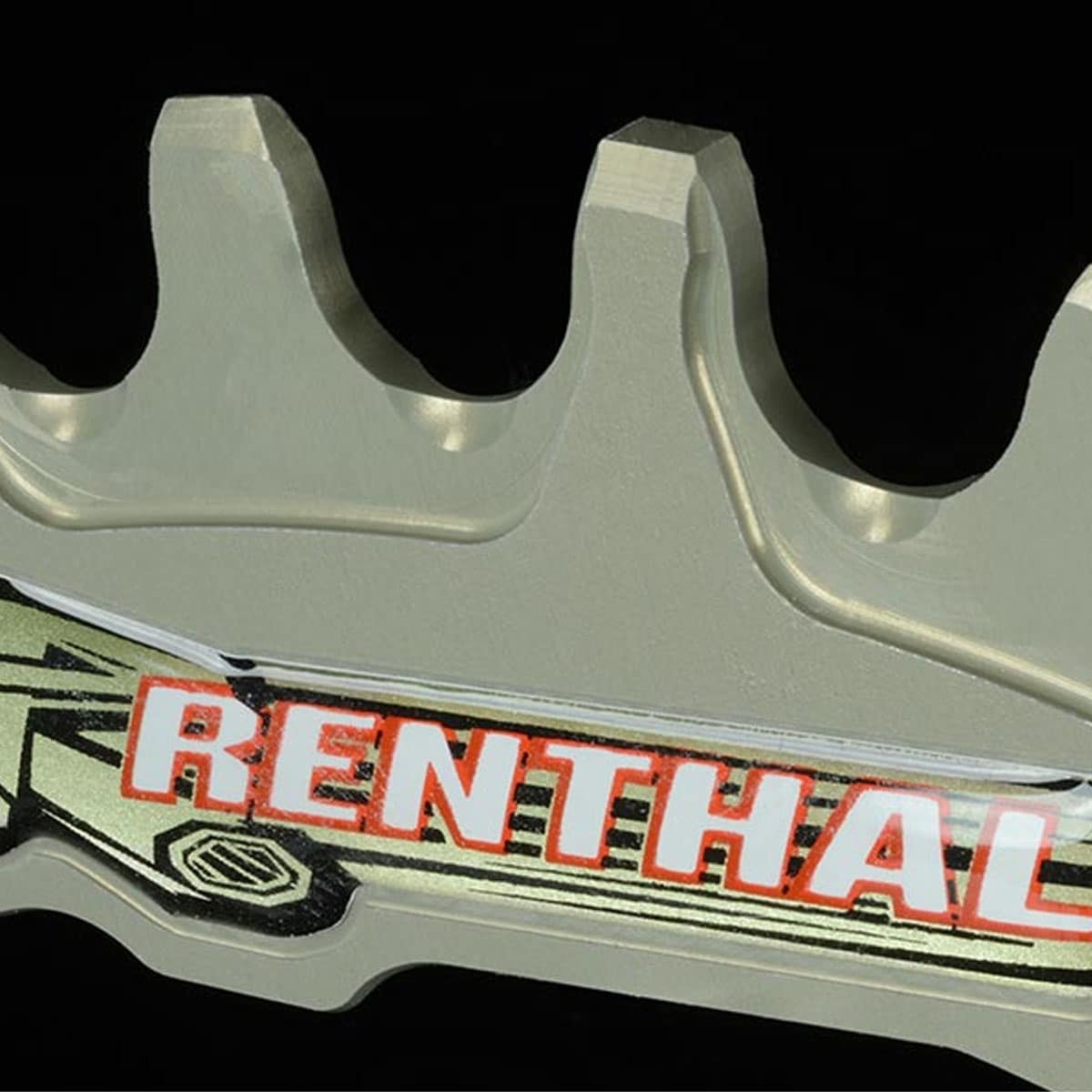 32t 104mm BCD Gold Renthal 1XR Chainring