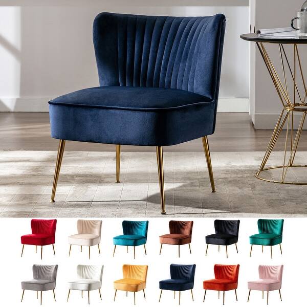 slide 1 of 87, Heaven Contemporary Velvet Upholstered Accent Chair