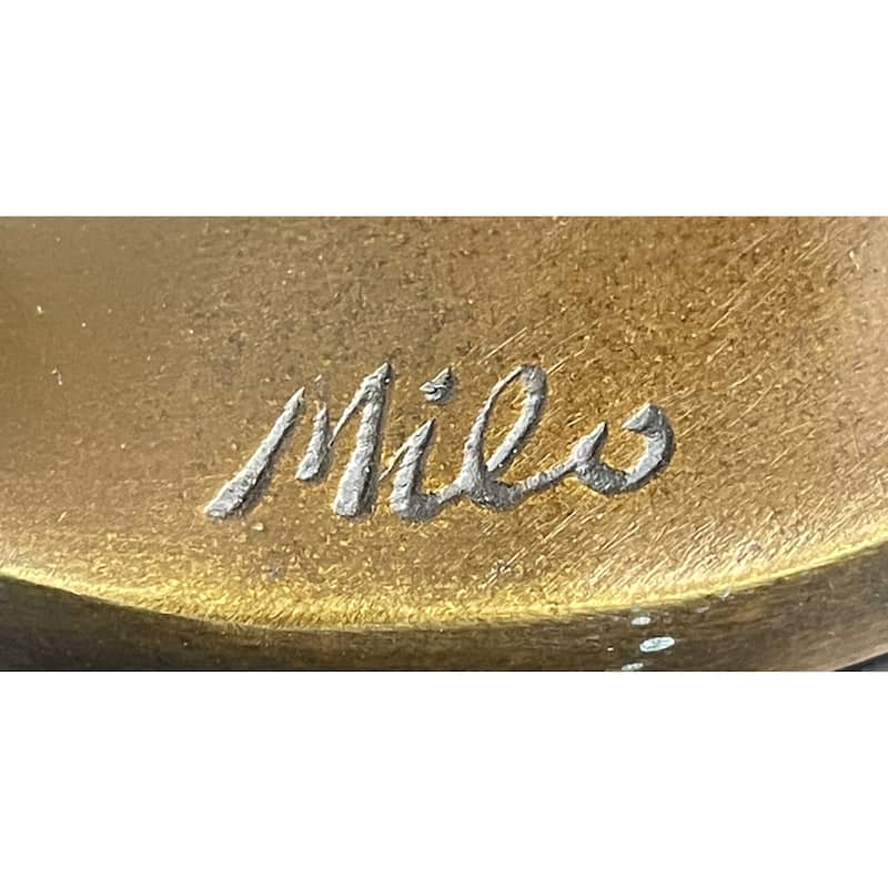 Signed Original Abstract Shall We Dance Bronze Sculpture By Milo Hot Cast